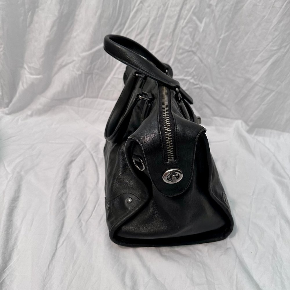 Coach Grain Leather Rhyder Satchel - Picture 5 of 8